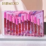 set 12 lip gloss kevin coco nuante de rosu si rose cutie dreptunghiulara 26 5x16 5x2 2 cm 200 g mult 6523f245f1d82