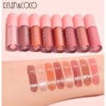 set 8 lip gloss nunate rose nude glosy cutie dreptunghiulara 8 3 x 17 5 x 2 7 cm 181 5 g multicolor 6523f0988611f