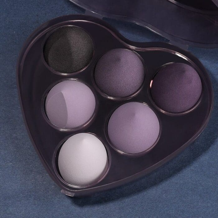 beauty makeup egg suit gourd powder puff water drop powder puff 6 pcair cushion sponge 642fee62debe1